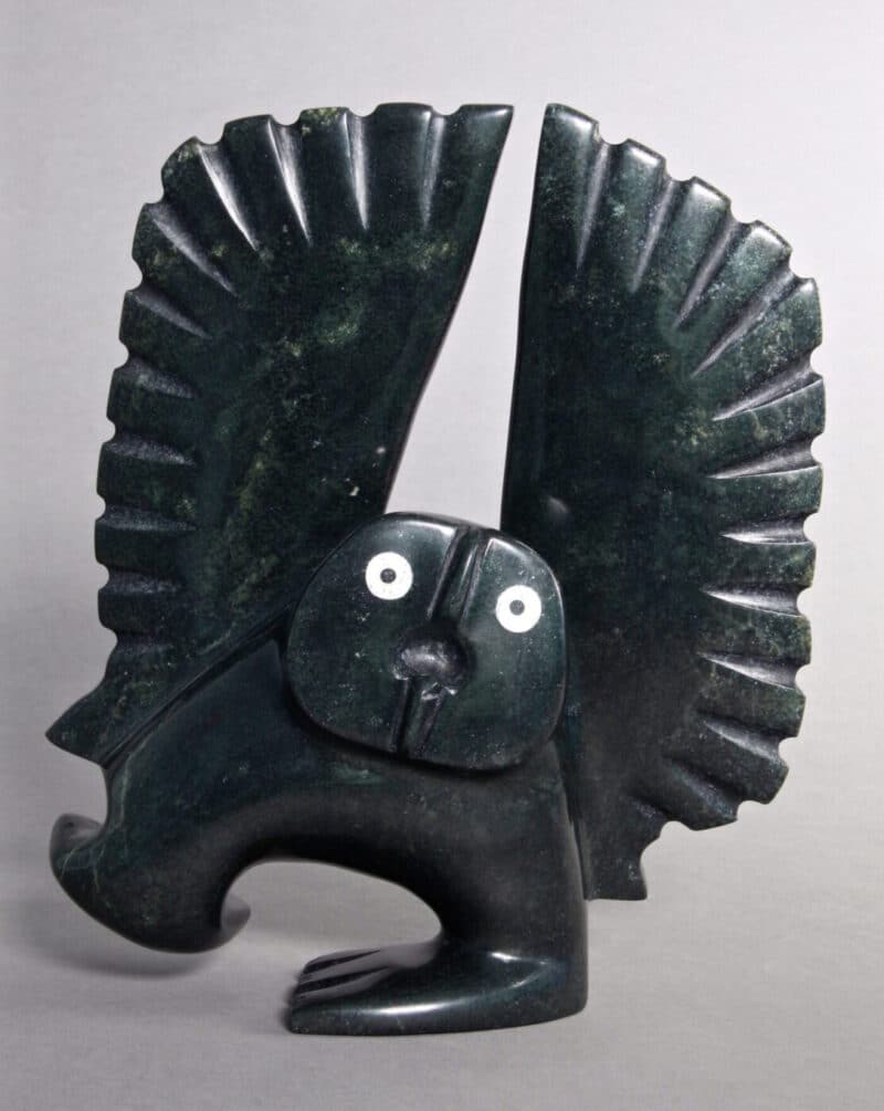 Owl Inuit Sculpture