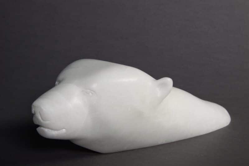 Bill Nasogaluak-Swimming Polar Bear