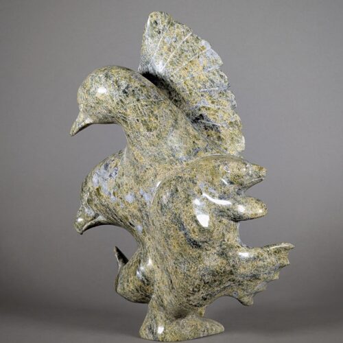 Transformation sculpture by Inuit Artist Pudlalik Shaa