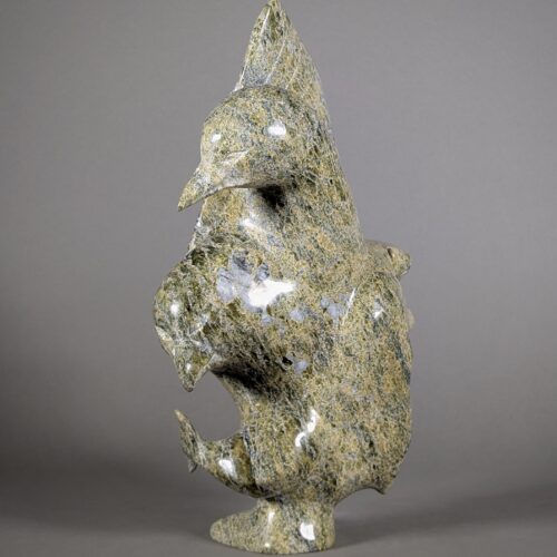 Transformation sculpture by Inuit Artist Pudlalik Shaa