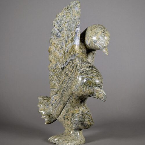 Transformation sculpture by Inuit Artist Pudlalik Shaa