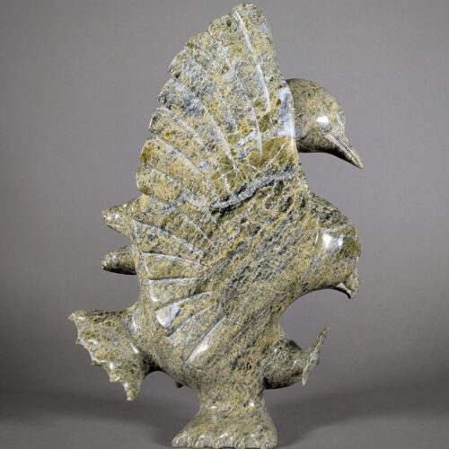 Transformation sculpture by Inuit Artist Pudlalik Shaa