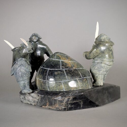 Construction d'un igloo